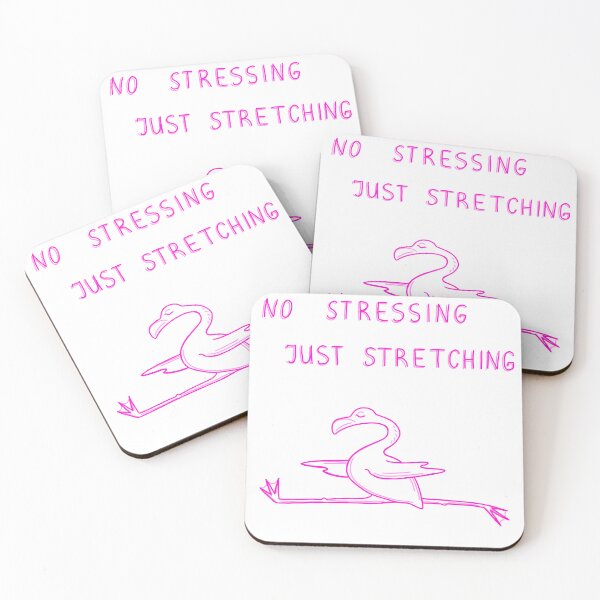 Item preview, No stressing just stretching flamingo designed and sold by Julianum.