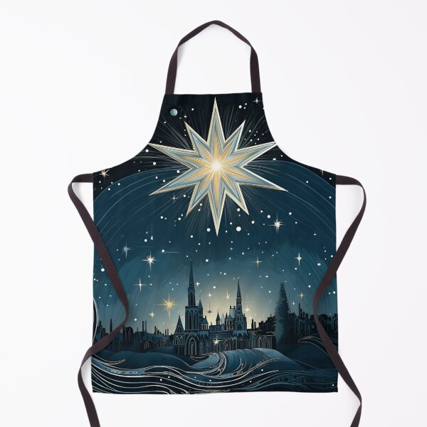 Item preview, christmas north star holiday print designed and sold by dcrc.
