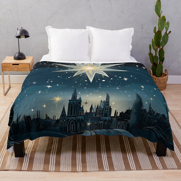 Item preview, christmas north star holiday print designed and sold by dcrc.