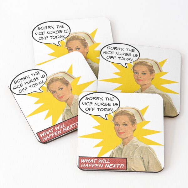 Item preview, Sorry, The Nice Nurse is Off Today! Nurse Humor designed and sold by SSustainable.