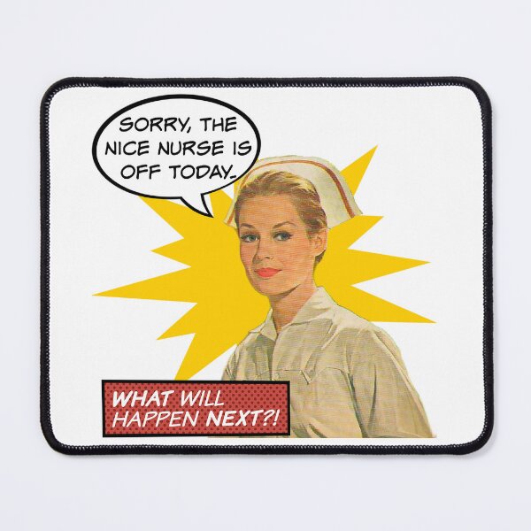 Item preview, Sorry, The Nice Nurse is Off Today! Nurse Humor designed and sold by SSustainable.