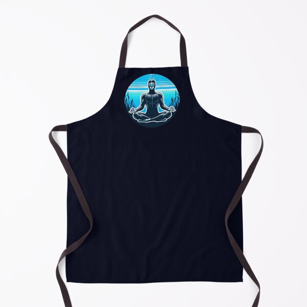 Item preview, Ocean Bed Yoga - Freediver's Tranquil Harmony designed and sold by madtoyman.