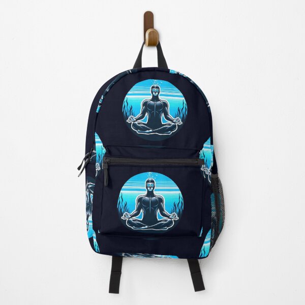 Item preview, Ocean Bed Yoga - Freediver's Tranquil Harmony designed and sold by madtoyman.