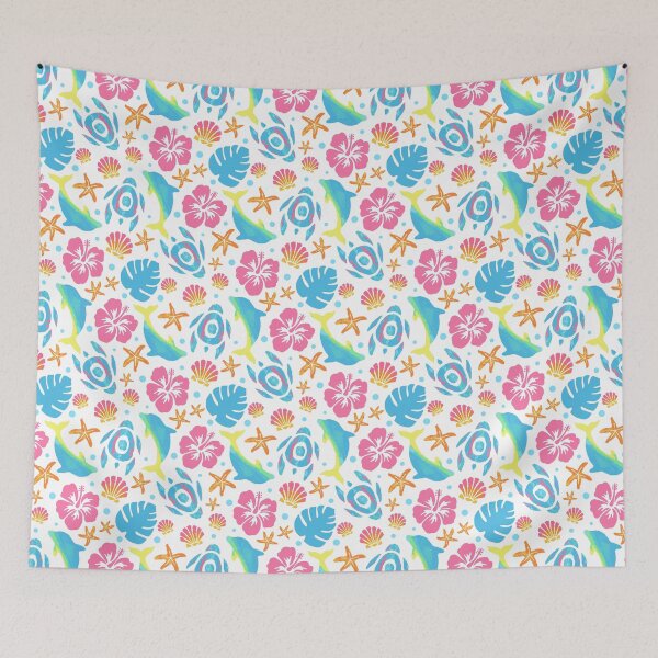 Item preview, Tropical Beach Pattern designed and sold by Haleys-Art.