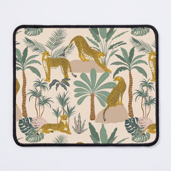 Item preview, Cheetah Botanical Pattern 02 designed and sold by Megs Lang.