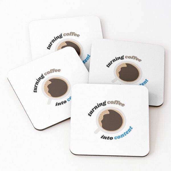 Item preview, turning coffee into content designed and sold by thisisbluetiful.
