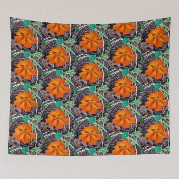 Item preview, Orange nasturtium designed and sold by Shulie1.