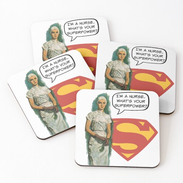 Item preview, I'm A Nurse. What's Your Superpower? Nurse Humor designed and sold by SSustainable.