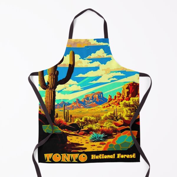 Item preview, Tonto National Forest : Vintage Travel and Tourism Advertising Print designed and sold by posterbobs.