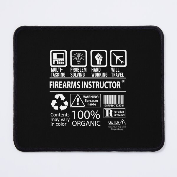 Item preview, Firearms Instructor - Multitasking designed and sold by analisanta.