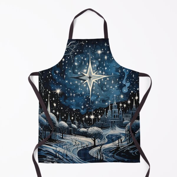 Item preview, christmas north star holiday print designed and sold by dcrc.