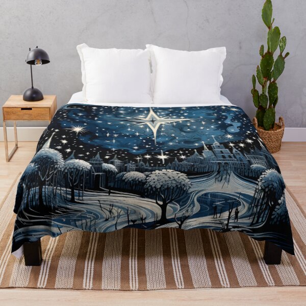 Item preview, christmas north star holiday print designed and sold by dcrc.