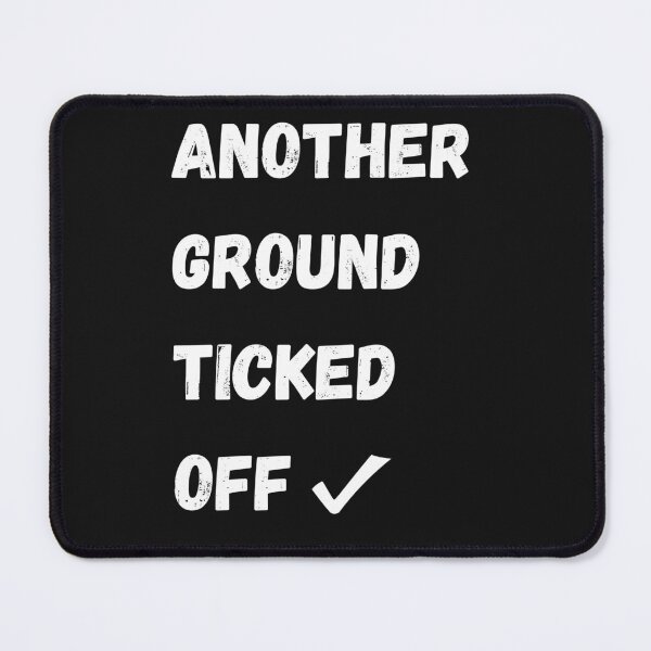 Item preview, Groundhopper - Another Ground Ticked Off - Non League Football designed and sold by PointsPerGame.