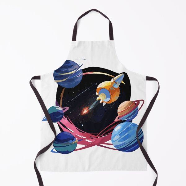 Item preview, amazing design space planets and rocket designed and sold by asmaa gamal.