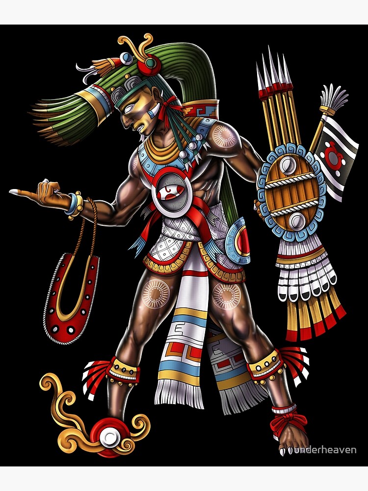 『黄昏の王国』『GOD OF THE AZTECA TEZCATLIPOCA』 Tezcatlipoca - Wikipedia