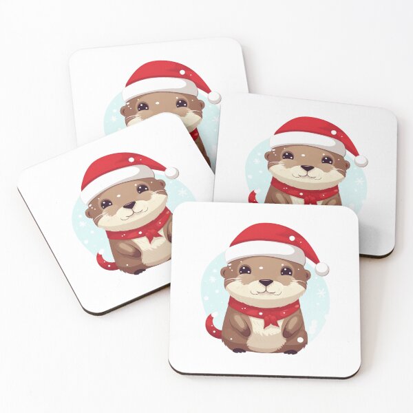 Item preview, Christmas otter designed and sold by PawelNature.