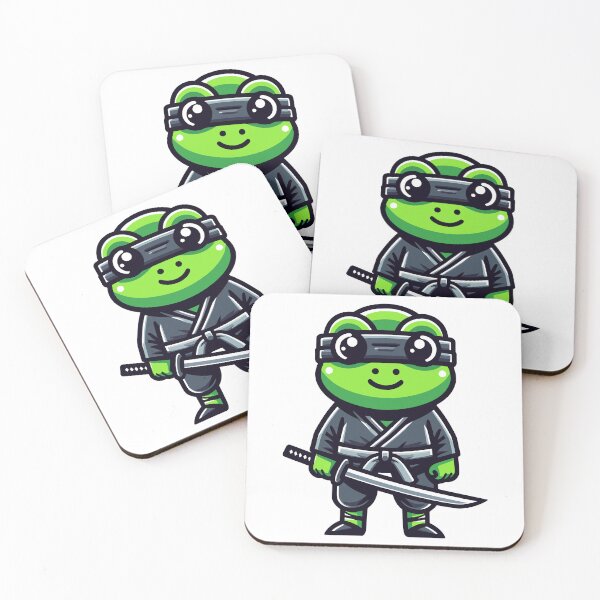 Item preview, Cartoon Ninja Frog designed and sold by RyanBelandres.