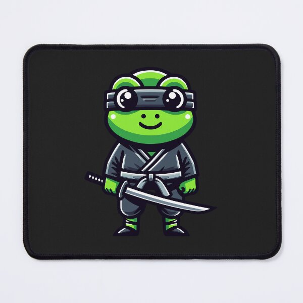 Item preview, Cartoon Ninja Frog designed and sold by RyanBelandres.