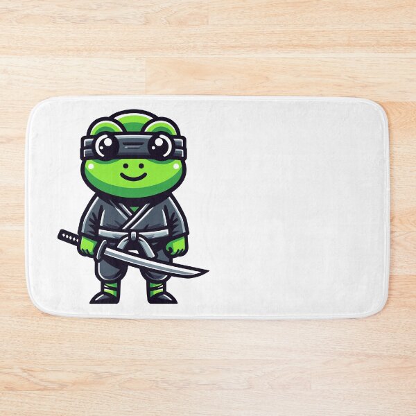 Item preview, Cartoon Ninja Frog designed and sold by RyanBelandres.