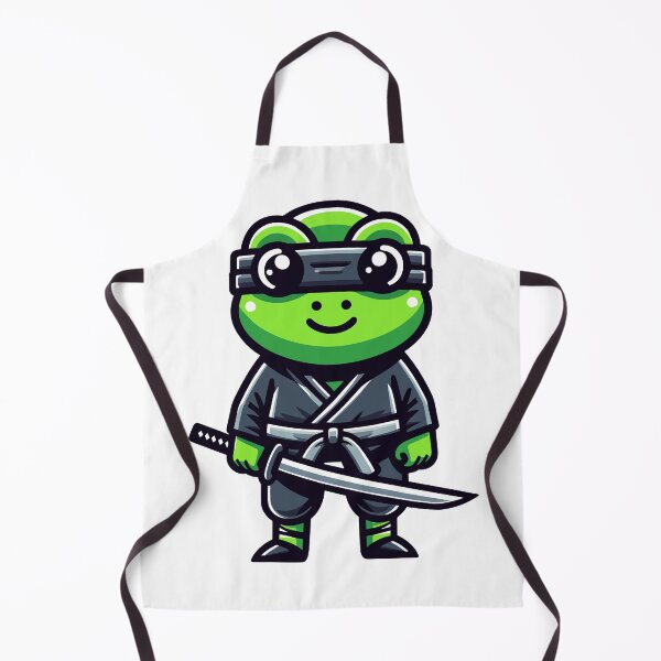 Item preview, Cartoon Ninja Frog designed and sold by RyanBelandres.