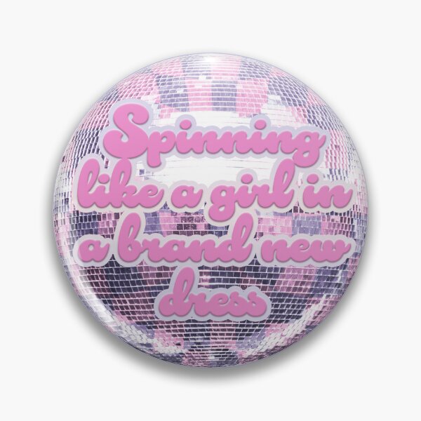Item preview, Spinning Like a Girl in a Brand New Dress on a Mirrorball - Taylor Swift fan art designed and sold by LittleHCreative.