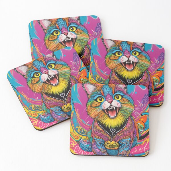 Item preview, happy cat designed and sold by Modernaiart.