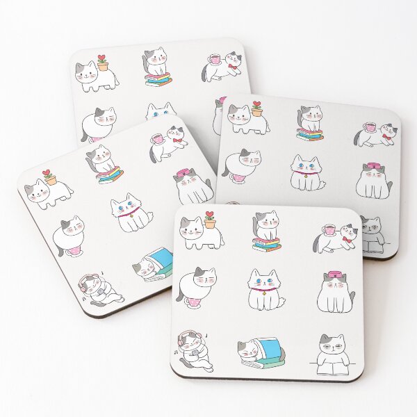 Item preview, cute kitten posing in funny situations designed and sold by huape.