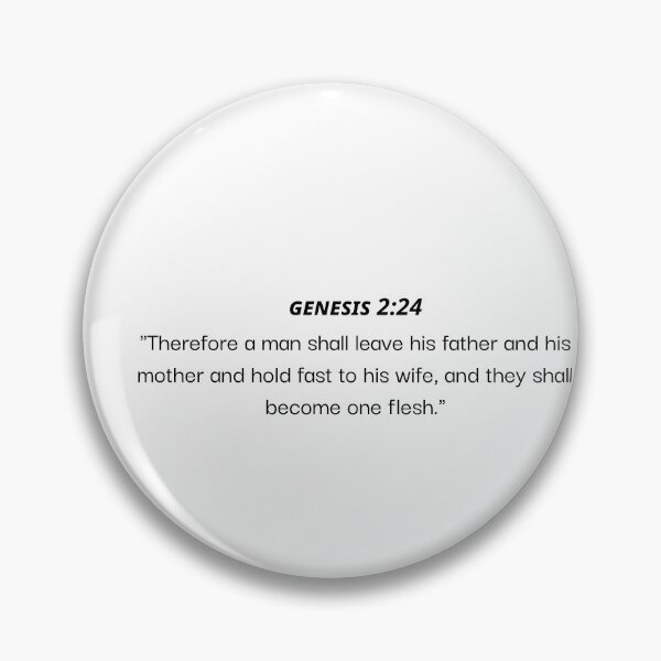 Item preview, Bible quote about marriage designed and sold by Minimalist Quotes and Sayings.