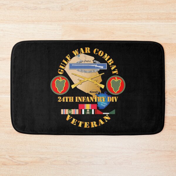 Item preview, Army - Gulf War Combat Infantry Vet w 24th ID SSI designed and sold by Military Insignia Products.