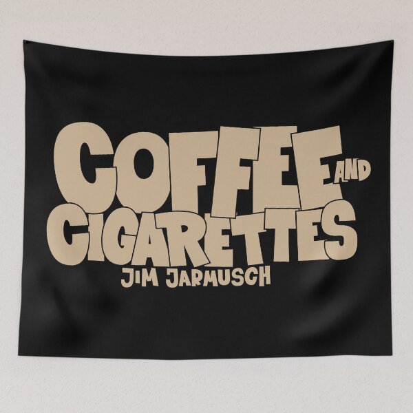 Item preview, Coffee and Cigarettes Tribute - Cinematic Design - Jim Jarmusch Cult Movie designed and sold by Boogosh.