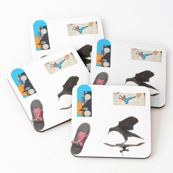 Item preview, Skate Noir: Abstract Avian Things designed and sold by existentangst.