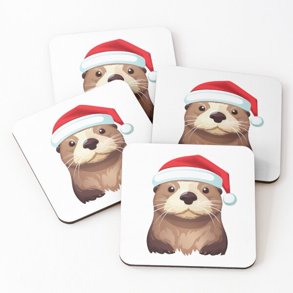 Item preview, Christmas otter designed and sold by PawelNature.