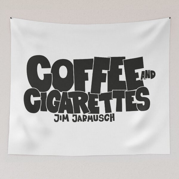 Item preview, Coffee and Cigarettes Tribute - Cinematic Design - Jim Jarmusch Cult Movie designed and sold by Boogosh.