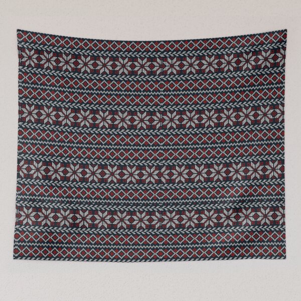 Item preview, Christmas stars pattern, nordic style designed and sold by Meandmyshop.