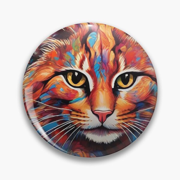 Item preview, cat designed and sold by Modernaiart.