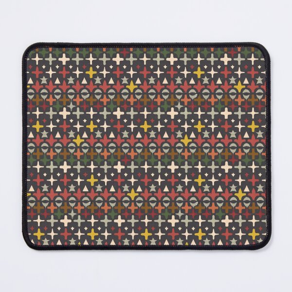 Item preview, Warm Autumn / True Autumn pattern, skin-tone matching, personal color analysis, PCA, mid-century modern christmas pattern designed and sold by look4seasons.