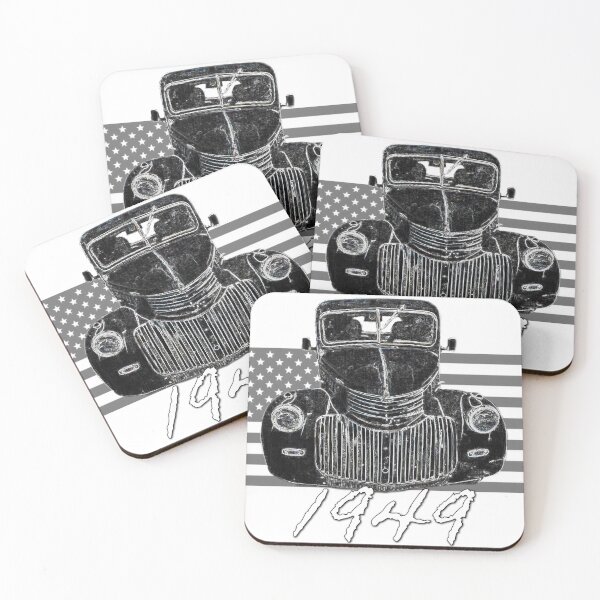 Item preview, Vintage American 1940's Pickup Truck, Retro Pick Up Truck American Flag designed and sold by BubbaCommerce.