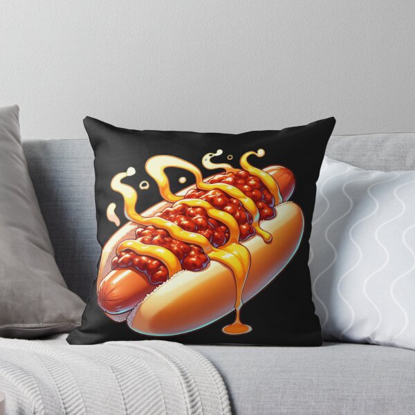 Item preview, Chili Cheese Dog Anime Art designed and sold by EatDrinkEatMore.