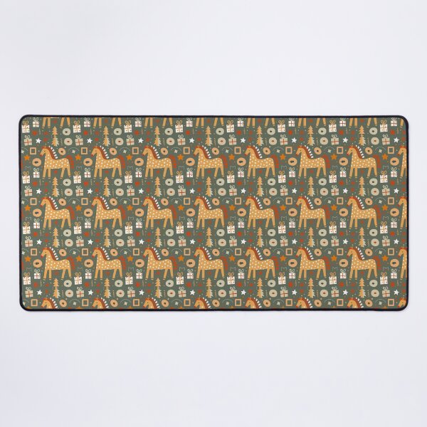 Item preview, Warm Autumn / True Autumn pattern, skin-tone matching, personal color analysis, PCA, mid-century modern christmas pattern designed and sold by look4seasons.