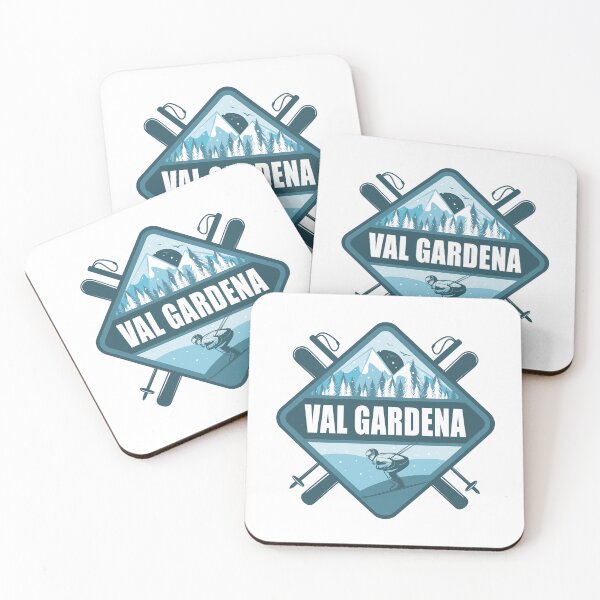 Item preview, Val Gardena Italy Skiing Design, Winter Mountain Sport designed and sold by CynthiaGraphics.