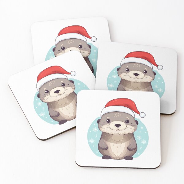 Item preview, Christmas otter designed and sold by PawelNature.