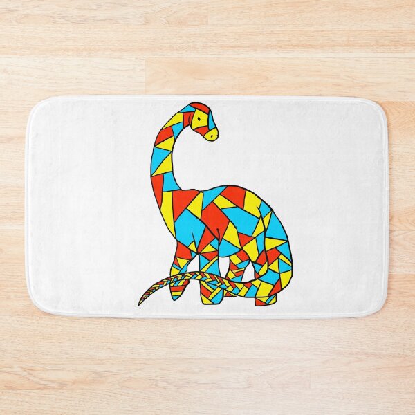 Item preview, Geometric Brontosaurus designed and sold by GeekitCool.