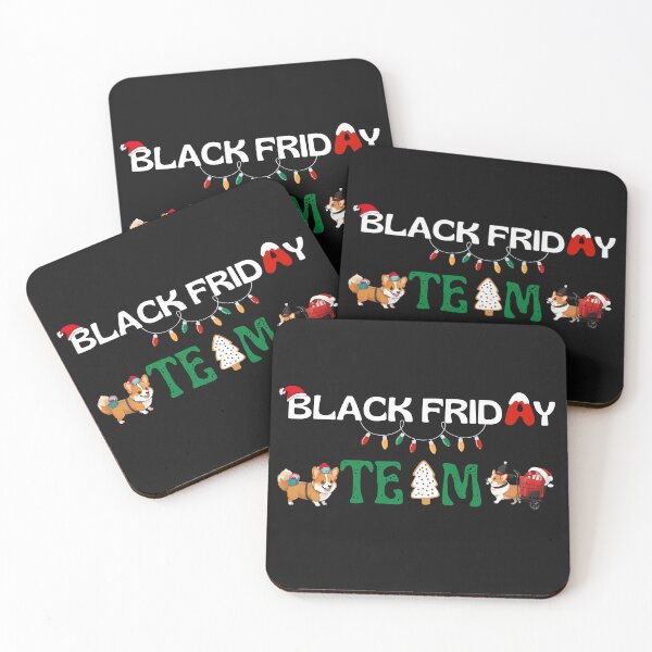Item preview, BLACK FRIDAY TEAM, CORGI DOG DO SHOPPING designed and sold by plentyvibes.