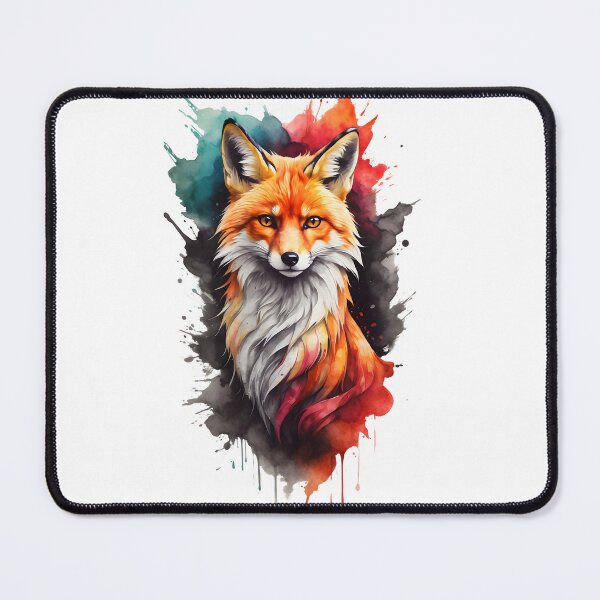 Item preview, Colorful Fox face logo designed and sold by TrendiKloset.