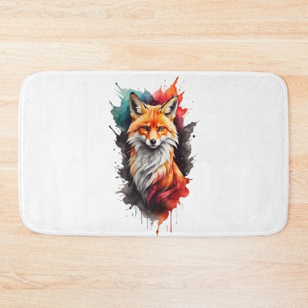 Item preview, Colorful Fox face logo designed and sold by TrendiKloset.