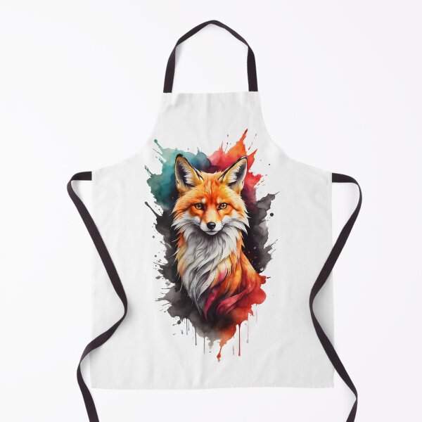 Item preview, Colorful Fox face logo designed and sold by Trendi Kloset.