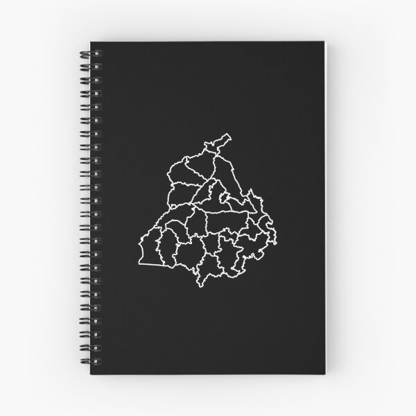 Item preview, Punjab map designed and sold by PurpleClouds26.