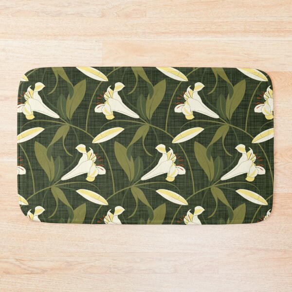 Item preview, Lilies olive-green designed and sold by kobyakov.
