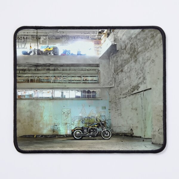 Item preview, vintage motorcycle and city designed and sold by NAGNE.