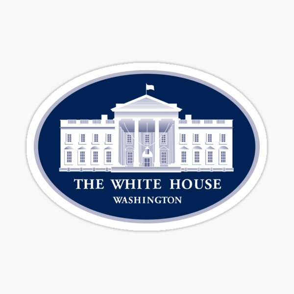 Item preview, The White House Logo designed and sold by PIXEL POP DESIGNS - Beyond the Norm!.